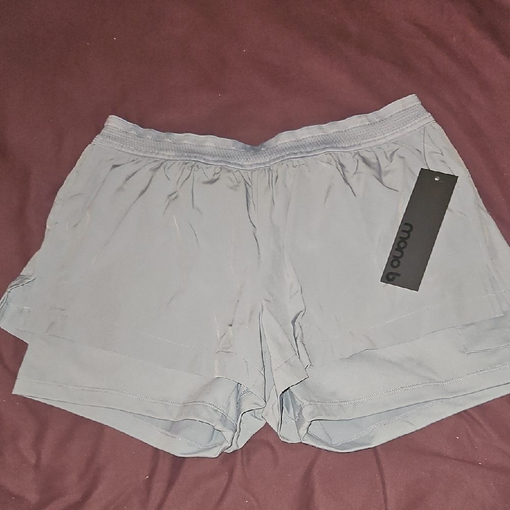 Mono B Gray Women's Athletic Shorts